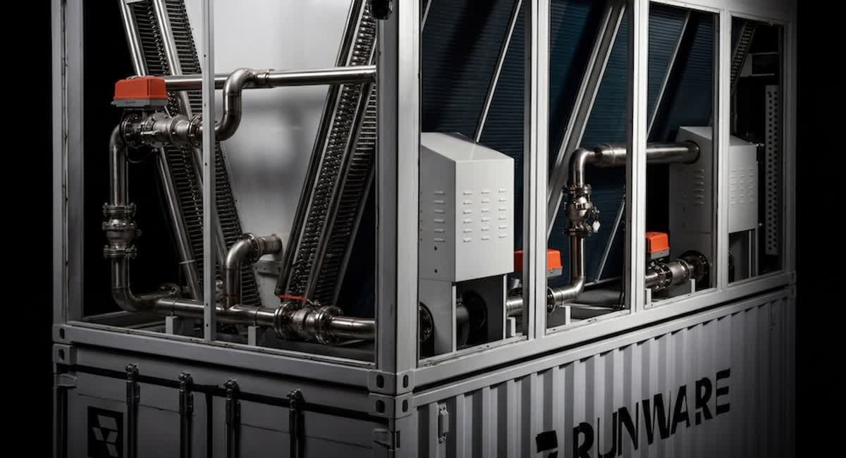 Runware Sonic Inference Pod cooling hardware