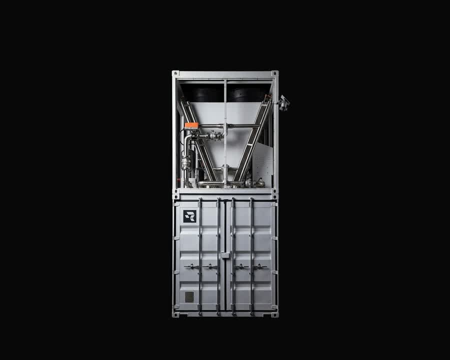 Runware Sonic Inference Pod, a containerised modular data center
