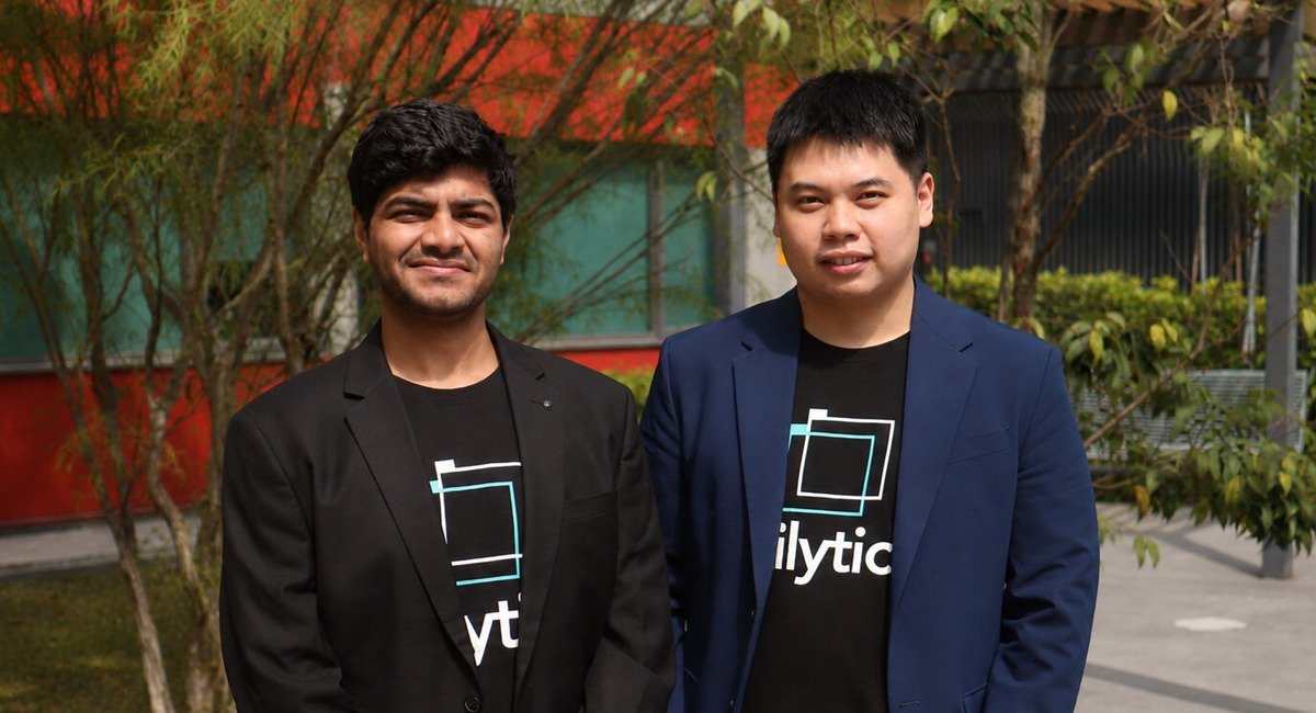 Ailytics co-founders Prateek Manocha and Lenard Tan
